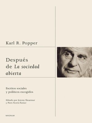 Después de La sociedad abierta - ebook